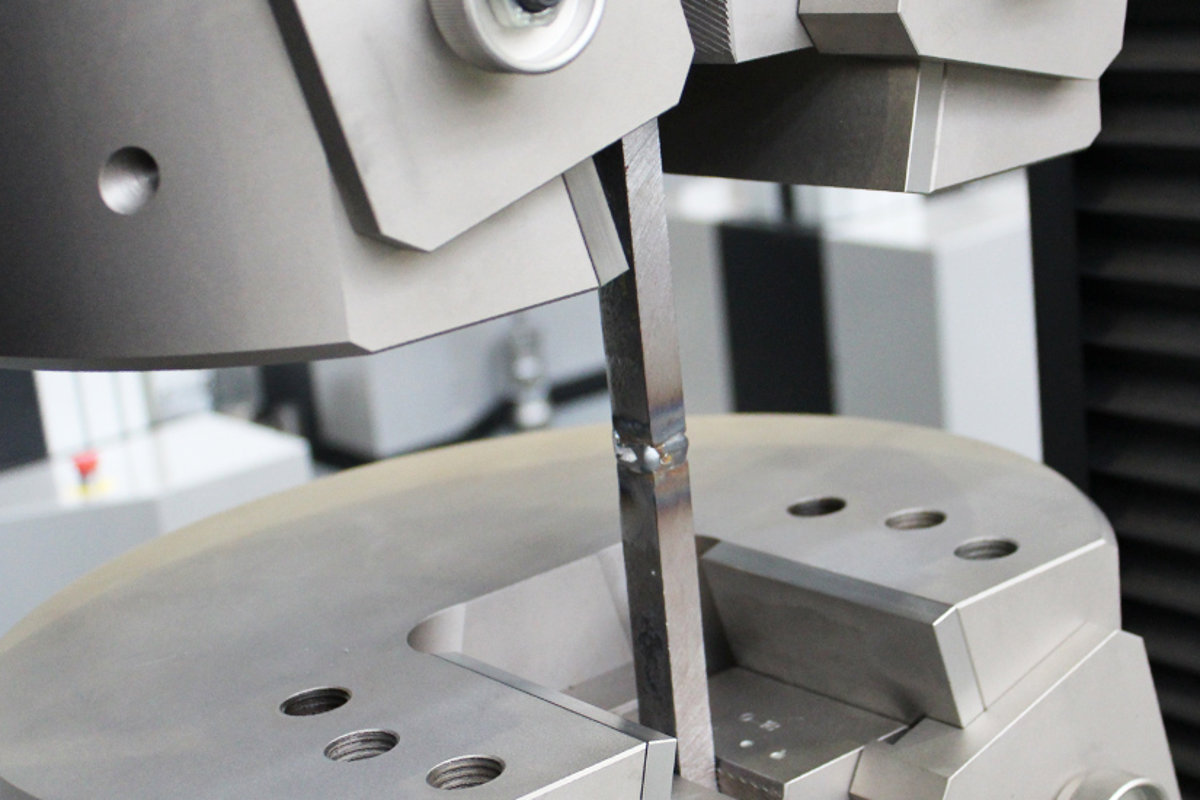 Tensile test of welded metal material - ISO 4136, ISO 5173, ISO 5178